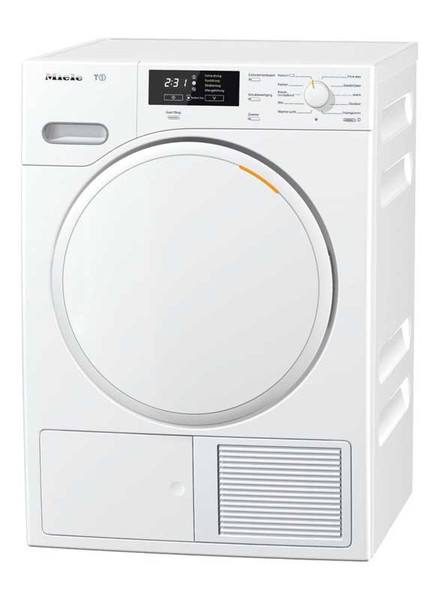 Miele TMB 340 WP Freistehend Frontlader 8kg A+ Weiß