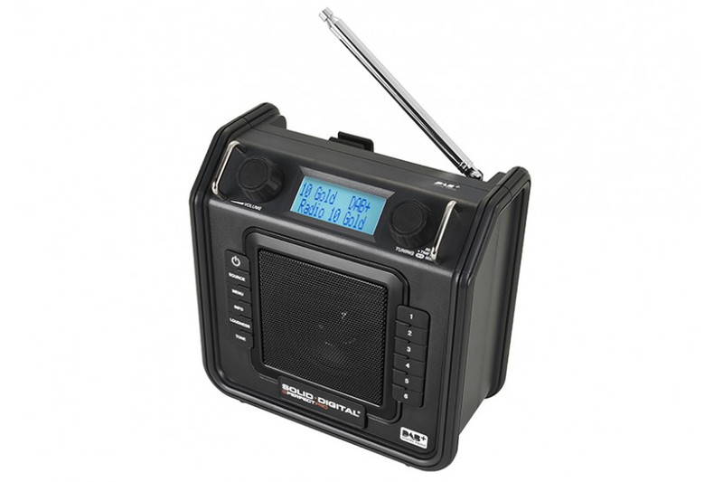 Perfectpro Soliddigital Персональный Черный радиоприемник