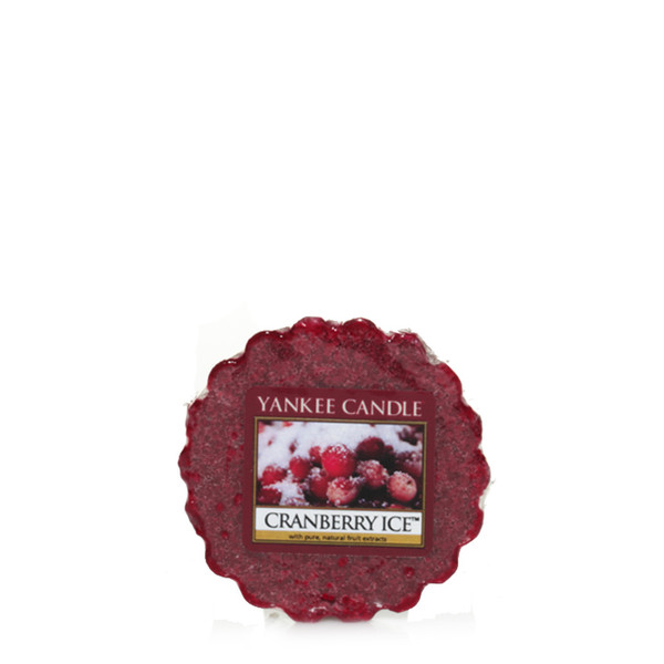 Yankee Candle 1244602E Круглый Клюква Малиновый 1шт восковая свеча