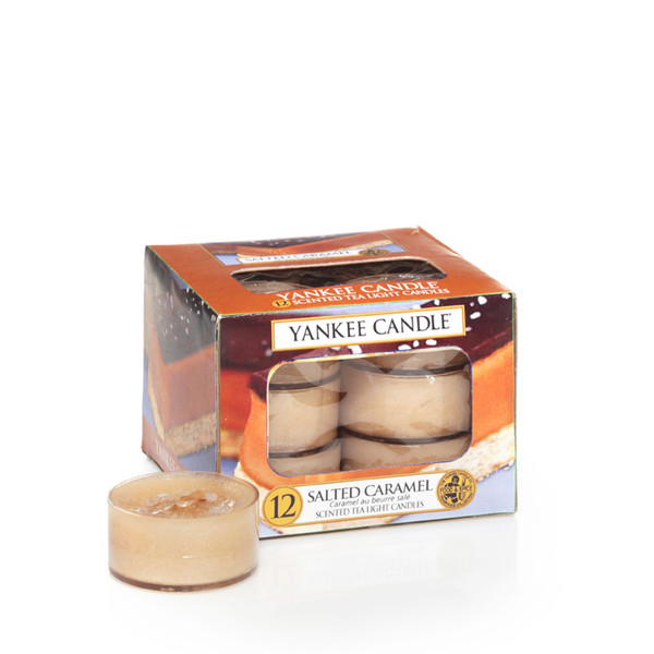 Yankee Candle 1273497E Круглый Ваниль Бежевый 12шт восковая свеча