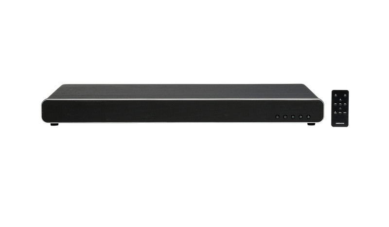 Medion LIFE P65069 Проводной и беспроводной 2.1 60Вт Черный динамик звуковой панели
