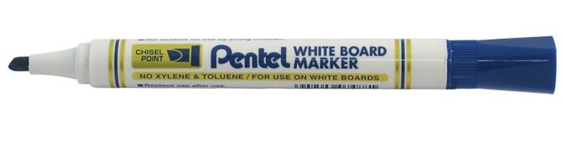 Pentel MW86 Скошенный наконечник Синий 12шт маркер