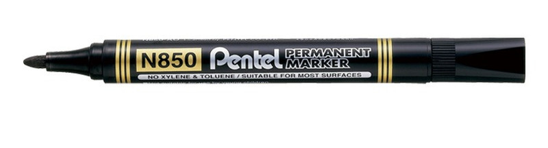 Pentel N850 Черный 12шт перманентная маркер