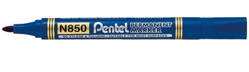 Pentel N850 Синий 12шт перманентная маркер