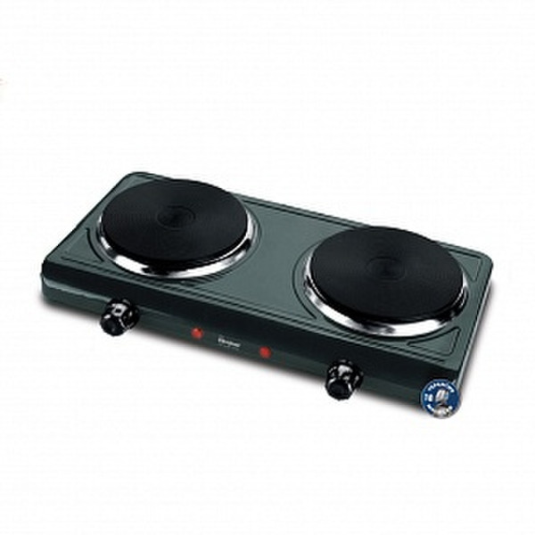 Endever EP-20 Tabletop Sealed plate Grey hob