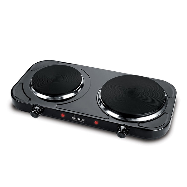 Endever EP-21 Tabletop Sealed plate Black hob