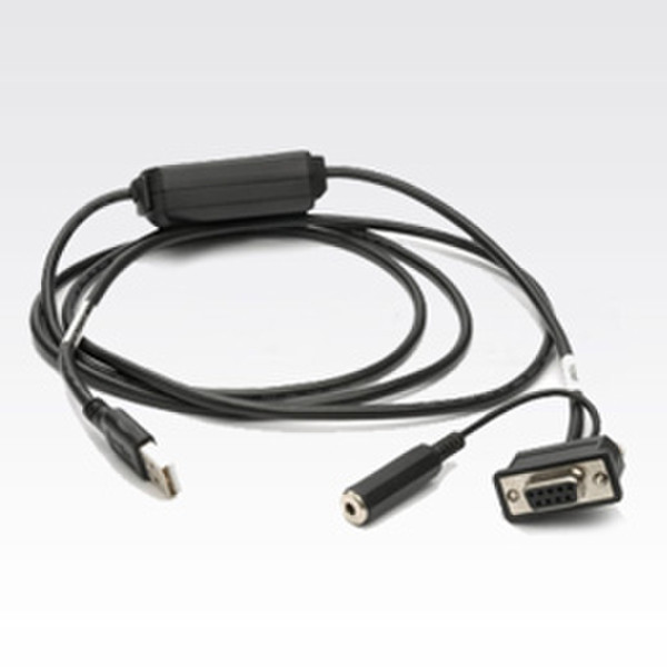 Zebra USB Cable 1.8м Черный кабель USB