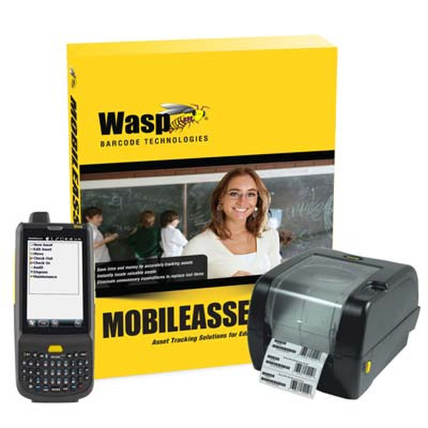 Wasp MobileAsset.EDU Professional ПО для штрихового кодирования