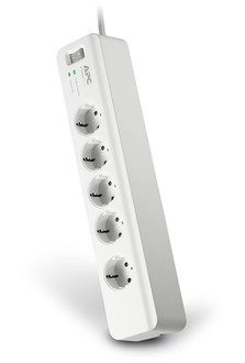 APC PM5-GR 5AC outlet(s) 230V 1.83m White surge protector