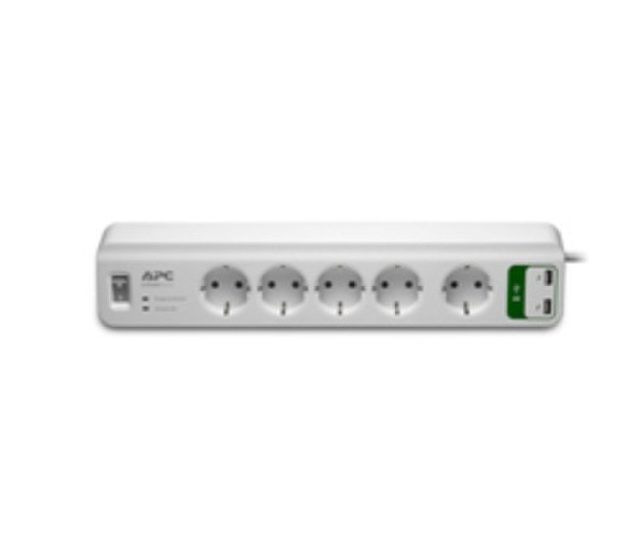 APC PM5U-GR 6AC outlet(s) 230V 1.83m White surge protector