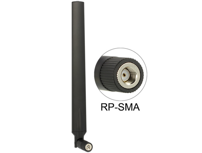 DeLOCK 88913 Mit kugelförmiger Richtcharakteristik RP-SMA 7dBi Netzwerk-Antenne