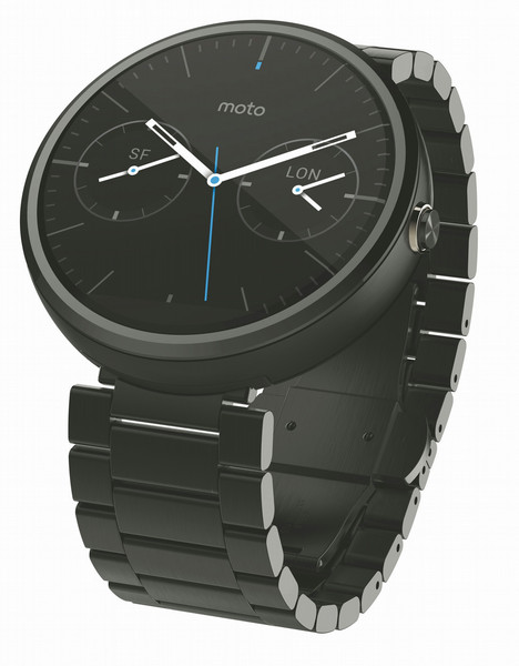 Motorola Moto 360 1.56Zoll LCD 49g Schwarz Smartwatch