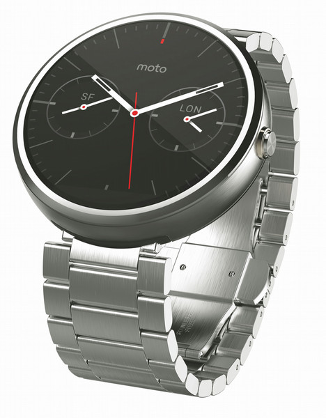 Motorola Moto 360 1.56Zoll LCD 49g Metallisch Smartwatch