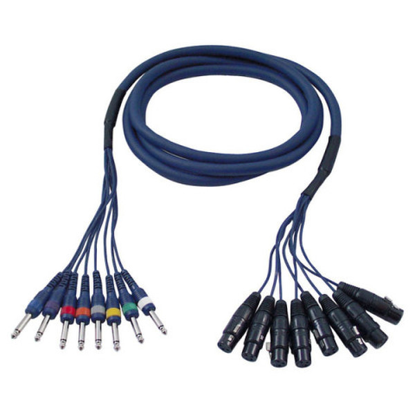 DAP FL61300 3m XLR (3-pin) 3.5mm Schwarz Audio-Kabel
