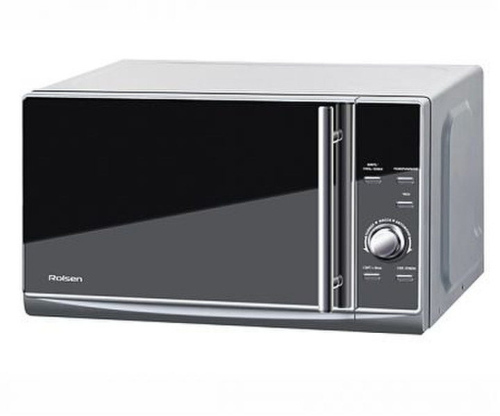 Rolsen MS2080TE Countertop 20L 800W Black,Silver microwave