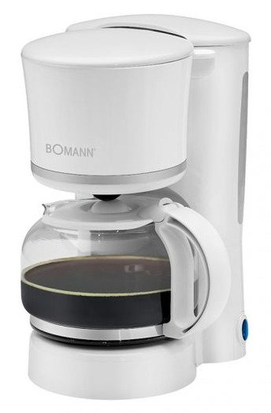 Bomann KA 1575 CB Drip coffee maker 1.25L 10cups White