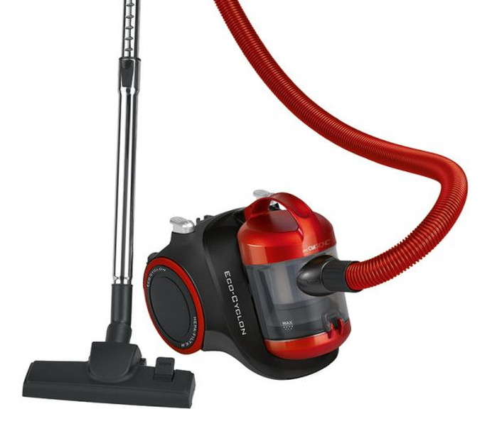 Clatronic BS 1293 Cylinder vacuum cleaner 1000W B Black,Red