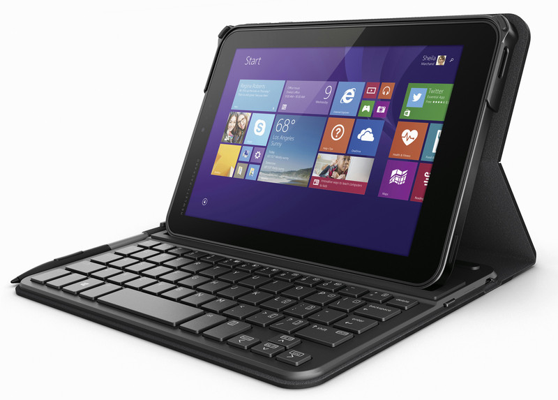 HP Pro Tablet 408 Bluetooth Keyboard Case 8
