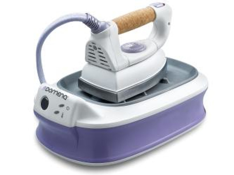Domena Initial 140 Pro 2200W 0.7L Aluminium soleplate Lilac,White steam ironing station