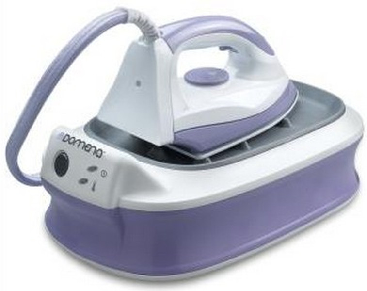 Domena Initial 120 2200W 0.7L Ceramic soleplate Lilac,White steam ironing station
