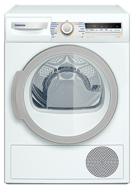Constructa CWK6W200 freestanding Front-load 8kg A++ White tumble dryer
