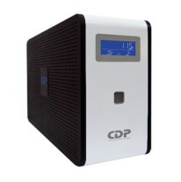 CDP R-SMART1010 Standby (Offline) 1000VA 5AC outlet(s) Compact Black,White uninterruptible power supply (UPS)