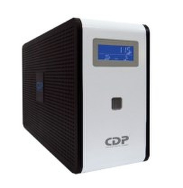 CDP R-SMART751 Standby (Offline) 750VA 5AC outlet(s) Compact Black,White uninterruptible power supply (UPS)