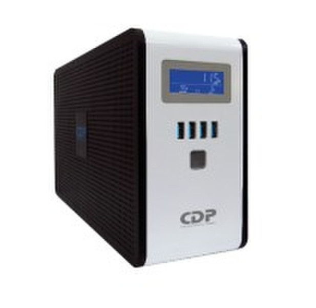 CDP RU-SMART751 Standby (Offline) 750VA 5AC outlet(s) Compact Black,White uninterruptible power supply (UPS)