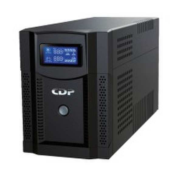 CDP UPRS2008 Standby (Offline) 2000VA 5AC outlet(s) Compact Black uninterruptible power supply (UPS)
