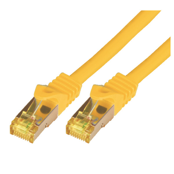 M-Cab 3m Cat7 3м Cat7 S/FTP (S-STP) Желтый сетевой кабель