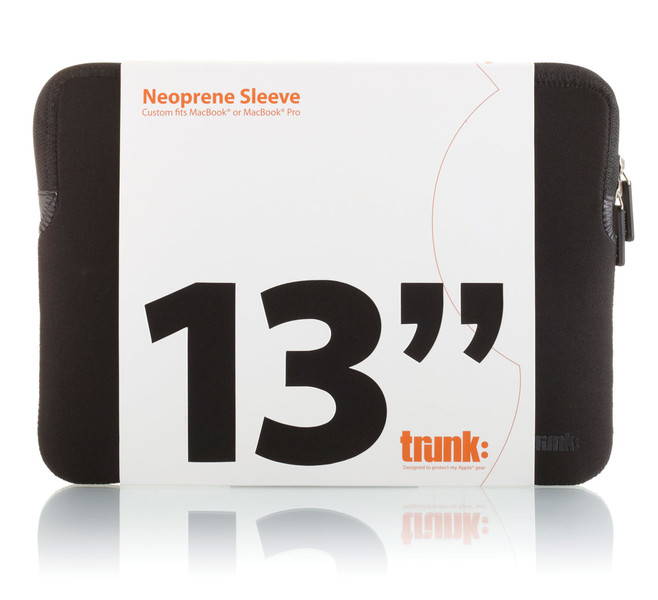 Trunk TR-ALS13-BLK 13Zoll Sleeve case Schwarz Notebooktasche