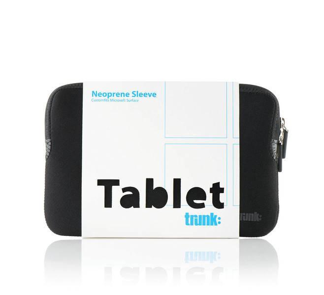 Trunk TR-MICSUR-BLK Sleeve case Schwarz Tablet-Schutzhülle