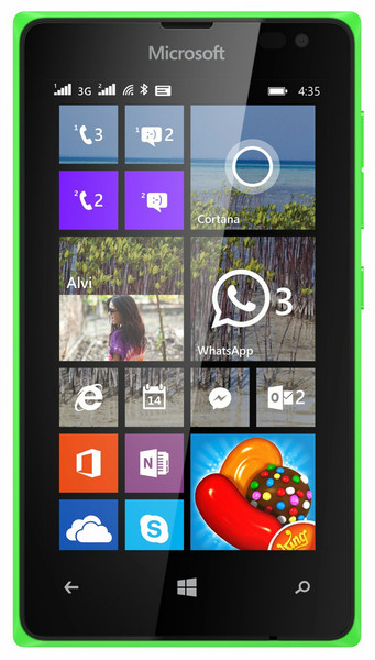 Microsoft Lumia 435 8ГБ Зеленый