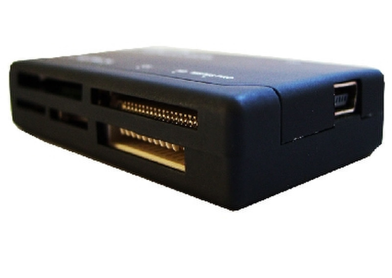 Data Components 000323 USB 2.0 Черный устройство для чтения карт флэш-памяти