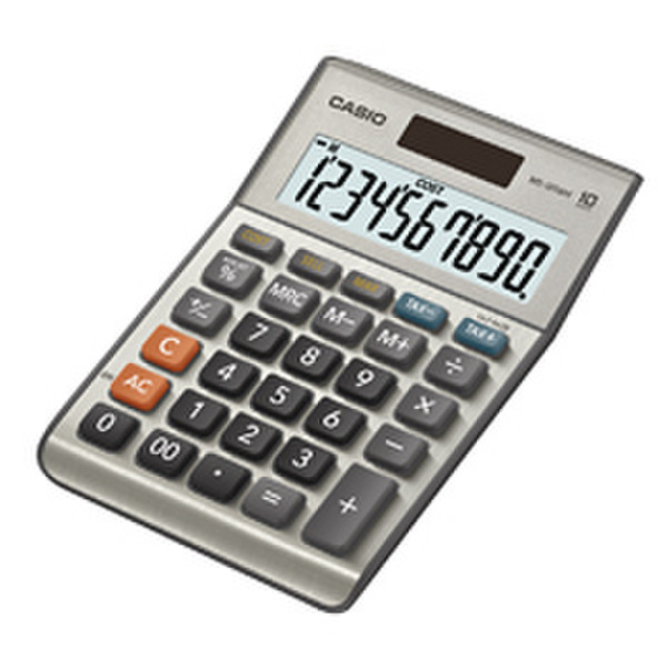 Casio MS-100BM Настольный Basic calculator Cеребряный калькулятор