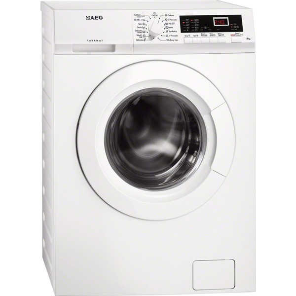 AEG L60460MFL Freistehend Frontlader 6kg 1400RPM A+++ Weiß Waschmaschine