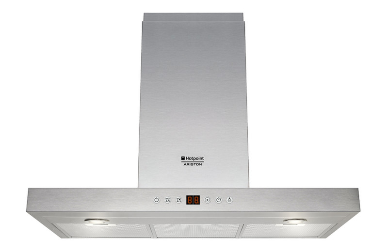 Hotpoint HNB 9.7 AD X /HA Wall-mounted 644m³/h Stainless steel cooker hood