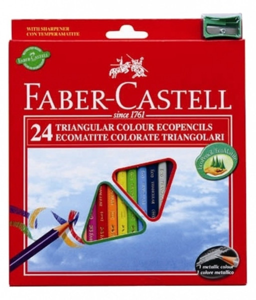 Faber-Castell 120524 24шт цветной карандаш