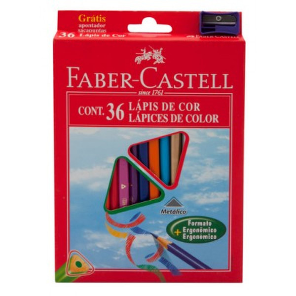 Faber-Castell 120536 36шт цветной карандаш