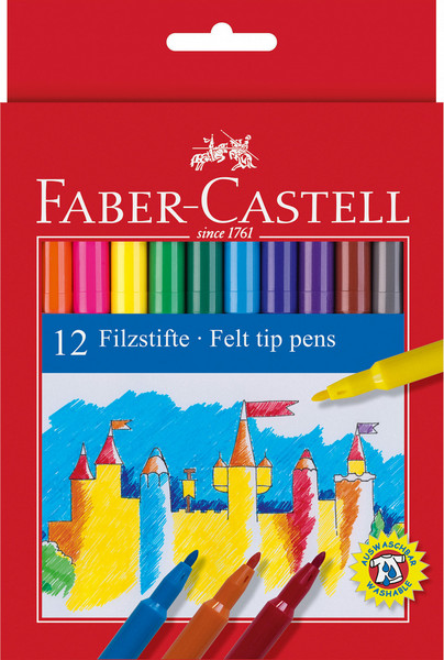 Faber-Castell 554212 Mehrfarben Filzstift