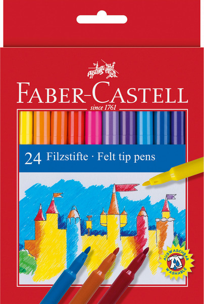Faber-Castell 554224 Разноцветный фломастер