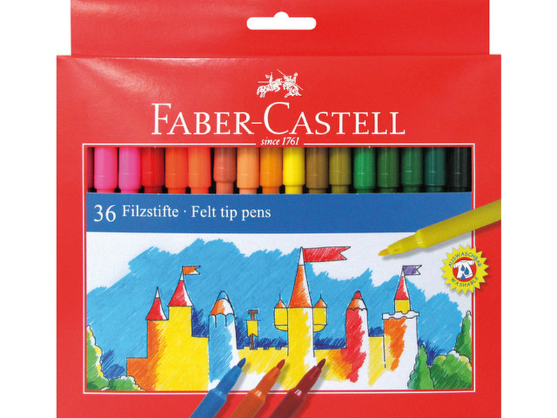 Faber-Castell 554236 Разноцветный фломастер