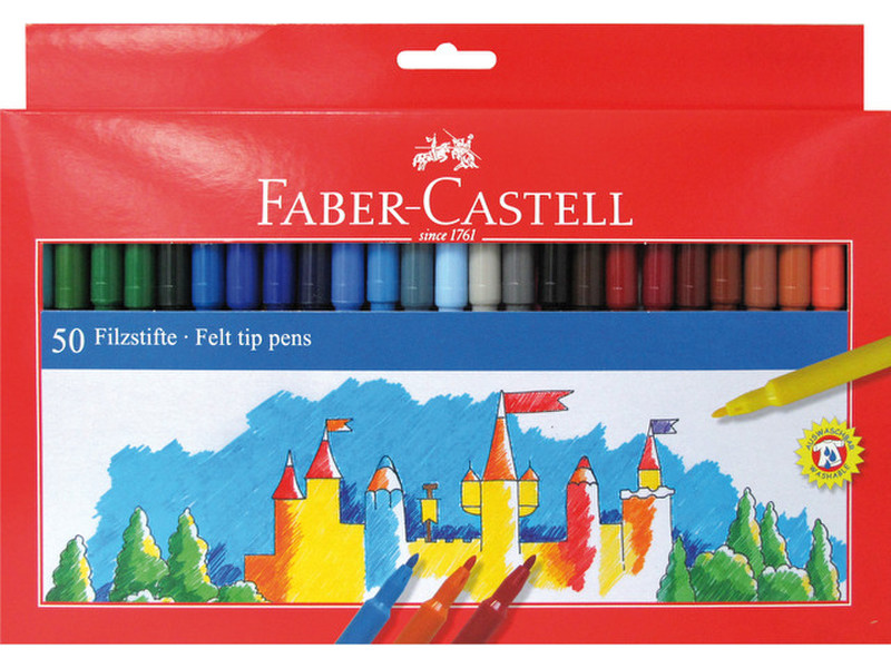 Faber-Castell 554250 Разноцветный фломастер
