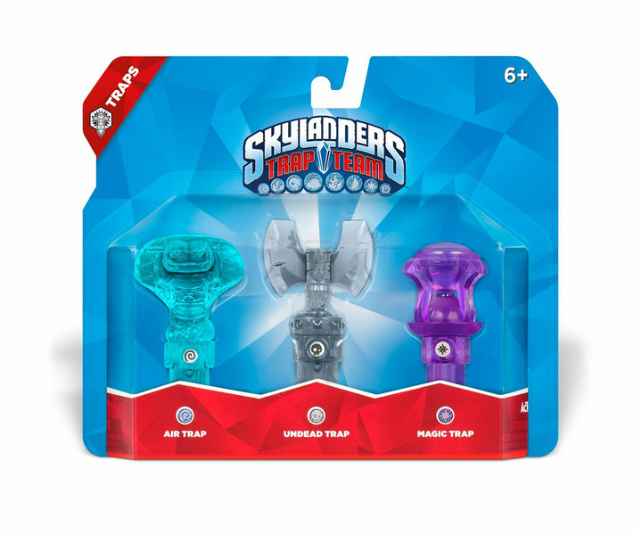 Activision Skylanders Trap Team: Air/Undead/Magic Trap Pack Разноцветный Мальчик / Девочка