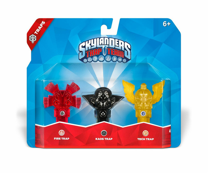 Activision Skylanders Trap Team: Fire/Kaos/Tech Trap Pack Разноцветный Мальчик / Девочка