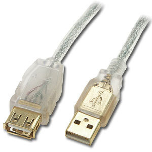Connectland EXT-USB-V2-3M 3м USB A USB A Cеребряный кабель USB