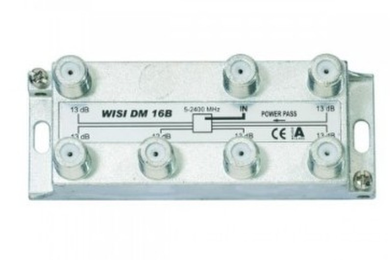 Wisi DM 16 B Cable splitter Silver