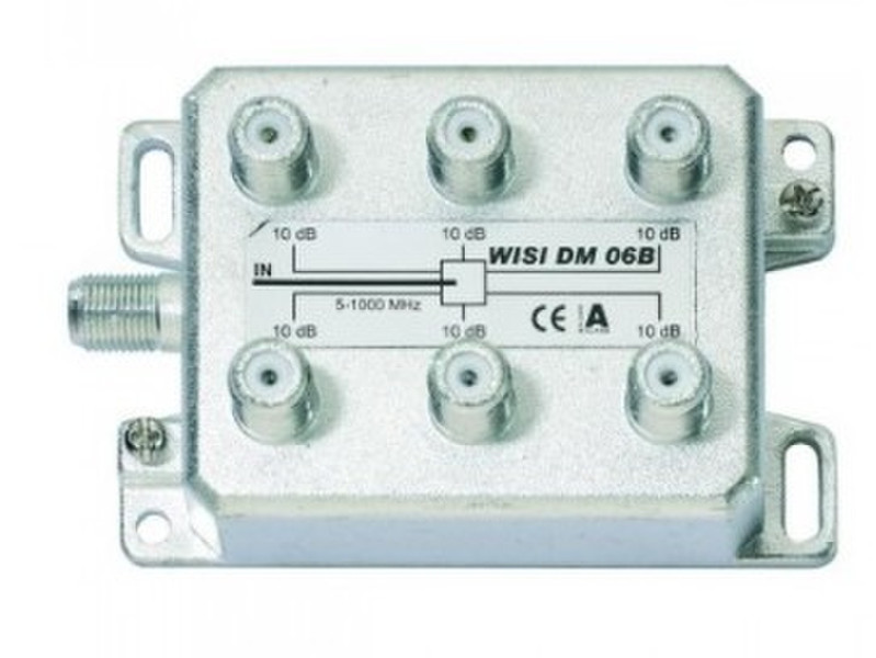 Wisi DM 06 B Cable splitter Silver