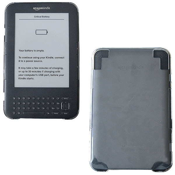 Skque AMZ-KIN3-CRYS-CLR Cover Transparent e-book reader case