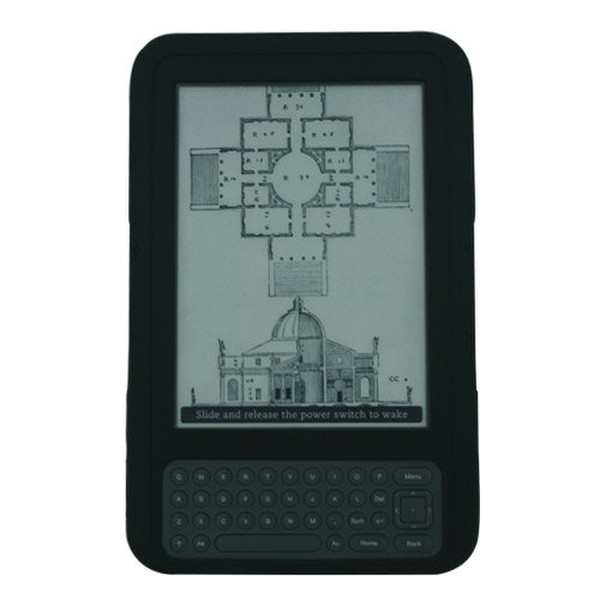 Skque AMZ-KIN3-SILI-BLK Cover case Черный чехол для электронных книг